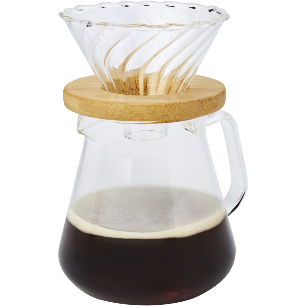 Logotrade kampanjprodukter bild: Geis 500 ml kaffebryggare av glas