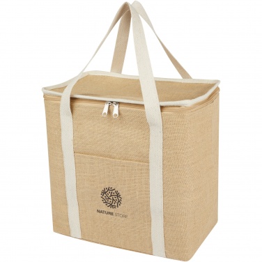 Logotrade profilprodukter bild: Juta kylväska av 300 g/m² jute, 19 l