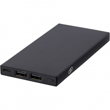 Logotrade kampanjprodukter bild: Connect 5 000 mAh powerbank av återvunnen aluminium 