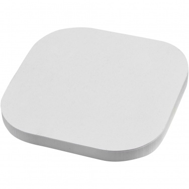 Logotrade profilprodukter bild: Sticky-Mate® fyrkantiga klisterlappar med rundade hörn av återvunnet material