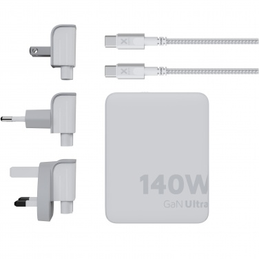 : Xtorm XVC2140 GaN Ultra 140 W reseladdare med 240 W USB-C PD-kabel