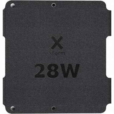 Logotrade reklamprodukter bild: Xtorm XR2S28 SolarBooster 28 W vikbar solpanel