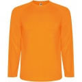 Montecarlo långärmad sport t-shirt för män, Fluor Orange