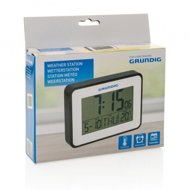 : Grundig väderstation, alarm och kalender