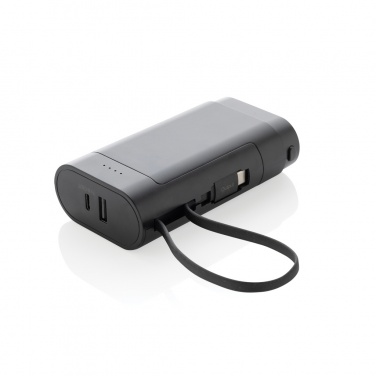 Logotrade kampanjprodukter bild: CycleCell 10.000 mAh powerbank med avtagbart batteri