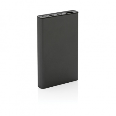 Logotrade profilprodukter bild: Terra 5.000 mAh powerbank RCS återvunnen aluminium