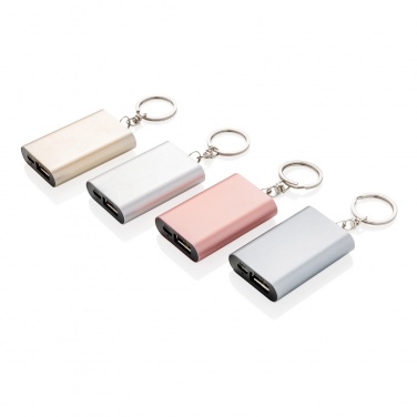 Logotrade presentreklam bild: 1.000 mAh nyckelring powerbank