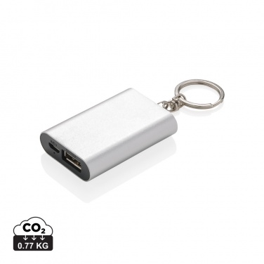 Logotrade kampanjprodukter bild: 1.000 mAh nyckelring powerbank