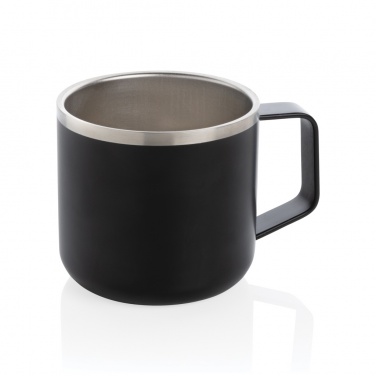 Logotrade reklamprodukter bild: Stainless steel campingmugg