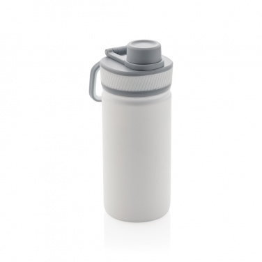 Logotrade profilreklam bild: Vakuumflaska i stainless steel med sportlock 550ml