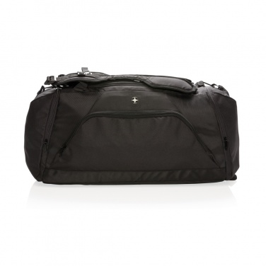 Logotrade profilprodukter bild: Swiss Peak RFID sport duffle & ryggsäck