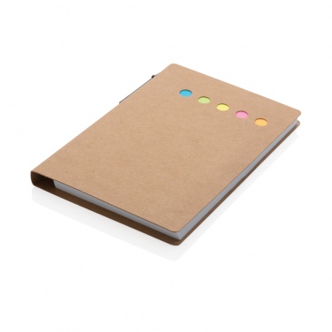 : Kraftpapper sticky notes A6 med penna