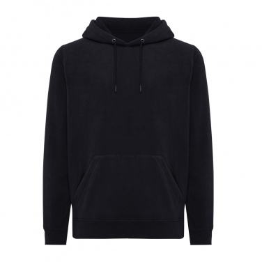 Logotrade profilprodukter bild: Iqoniq Trivor microfleece hoodie i återvunnen polyester