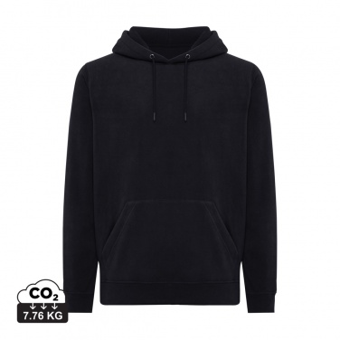 Logotrade profilprodukter bild: Iqoniq Trivor microfleece hoodie i återvunnen polyester