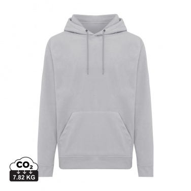 Logotrade reklamprodukter bild: Iqoniq Trivor microfleece hoodie i återvunnen polyester