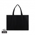 VINGA Hilo AWARE™ återvunnen canvas maxi tote bag, svart