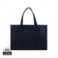 VINGA Hilo AWARE™ återvunnen canvas maxi tote bag, marin