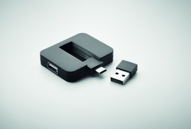 Logotrade kampanjprodukter bild: USB-hubb med 4 portar