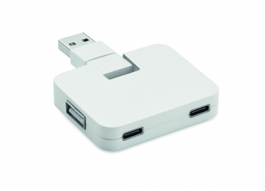 Logotrade presentreklam bild: USB-hubb med 4 portar