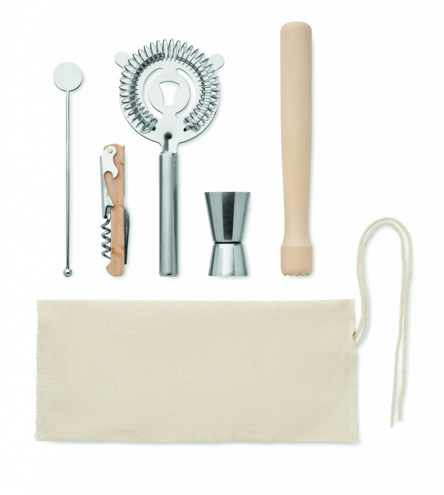 Logotrade profilprodukter bild: Cocktailkit med 5 delar