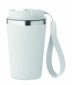 Dubbelväggig mugg 350 ml, Vit