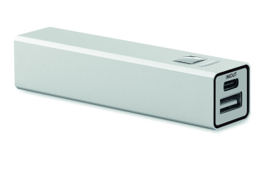 Logotrade kampanjprodukter bild: Powerbank 2600 mAh