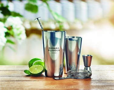 Logotrade reklamprodukter bild: Cocktail shaker set 750 ml