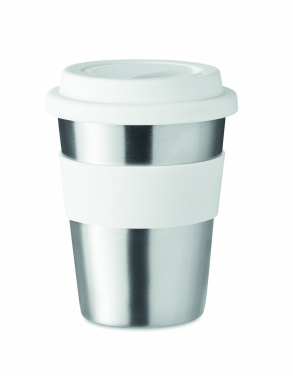 Logotrade presentreklam bild: Take away mugg rostfri