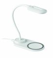 Skrivbordslampa + laddare 10W, Vit