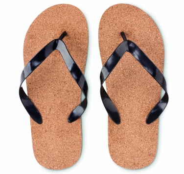 Logotrade profilreklam bild: Slippers i kork L