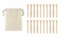 Bambu golf-tee set, Beige