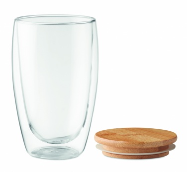 : Glas/Mugg dubbelvägg 450ml