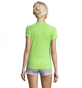 Logotrade kampanjprodukter bild: SPORTY DAM T-SHIRT  140g