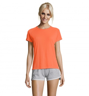 Logotrade profilreklam bild: SPORTY DAM T-SHIRT  140g