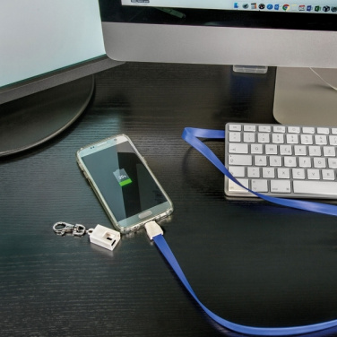 Logotrade kampanjprodukter bild: Lanyard med usb-kabel LE PORT