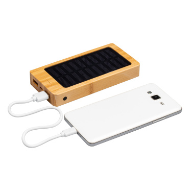 Logotrade reklamprodukter bild: Bambu powerbank BAKERSFIELD