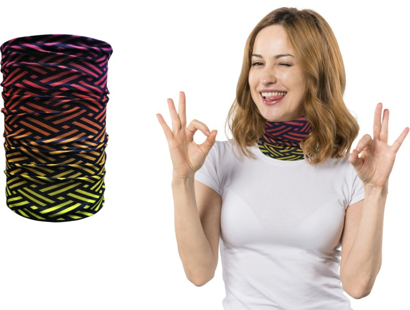 Logotrade reklamprodukter bild: Tube scarf sublimation 145 g/m²