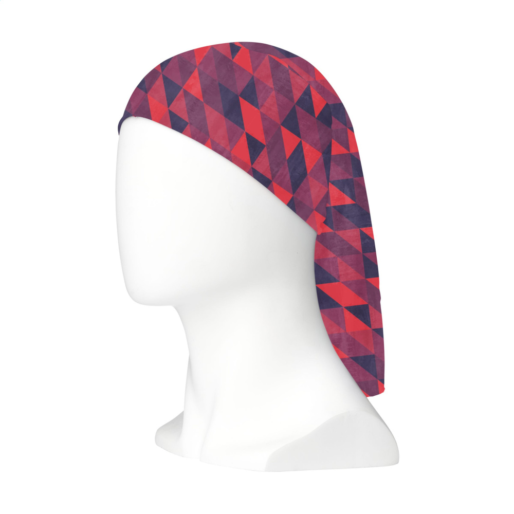 Logotrade profilreklam bild: Bandana multifunktionell halsduk med all-over tryck