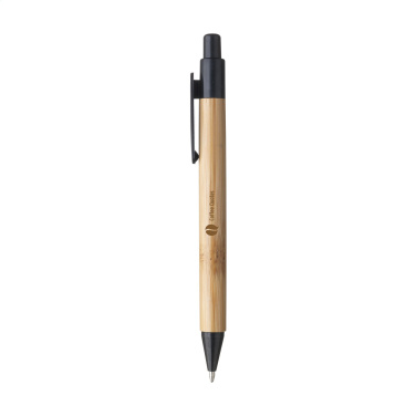 Logotrade profilprodukter bild: Bamboo Wheat Pen vete halm kulspetspenna