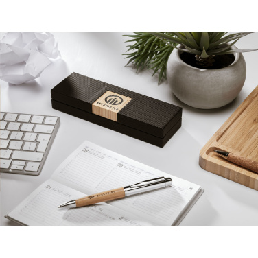 Logotrade kampanjprodukter bild: Bambu Pen Set pennor