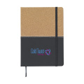 Journal Cork Paper Notebook, svart