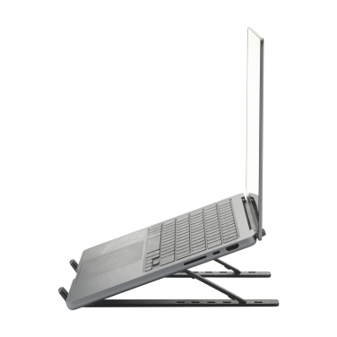 Logotrade profilprodukter bild: Standby GRS Recycled Alu Laptop Stand