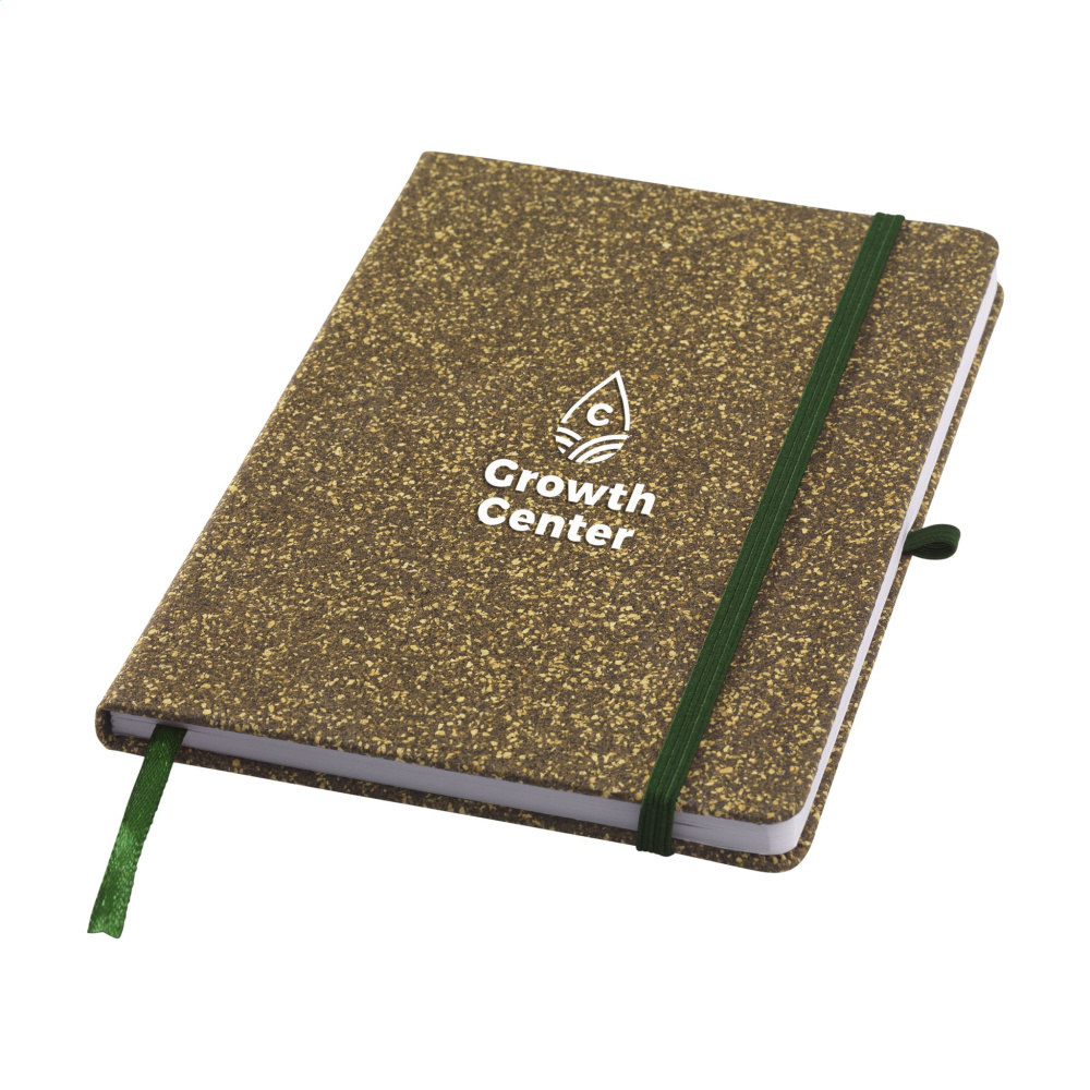 Logotrade profilreklam bild: TeGround Cork Paper Notebook A5