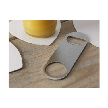 Logotrade profilprodukter bild: CrownTop Metal Opener Metal