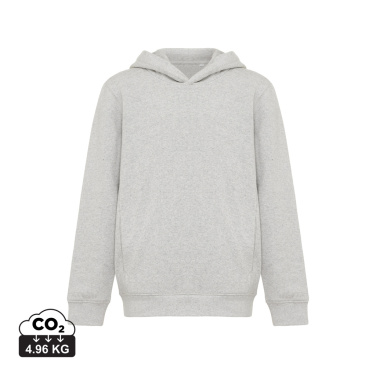 Logotrade reklamprodukter bild: Iqoniq Yengo hoodie i återvunnen bomull med sidofickor för b