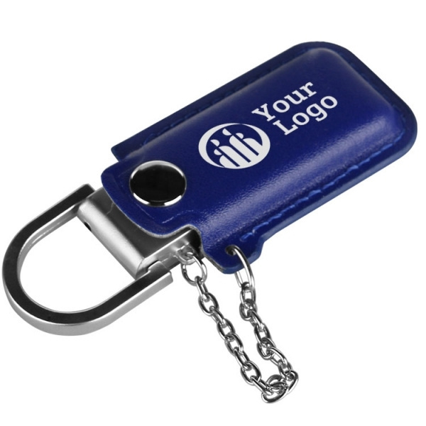 Logotrade kampanjprodukter bild: Metall-USB-minne