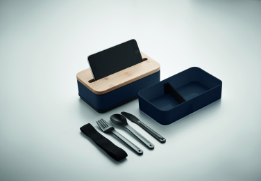 Logotrade presentreklam bild: Lunchlåda av återvunnen PP