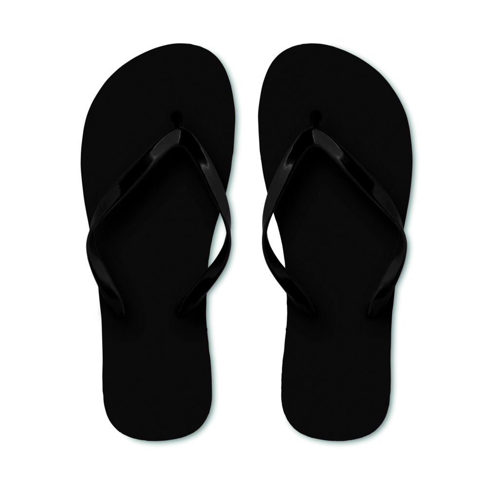 Logotrade kampanjprodukter bild: Flip-flop i polyeten M