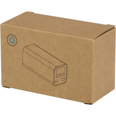 Logotrade presentreklam bild: Acamar 20 000 mAh 70 W powerbank för bärbar dator av återvunnen aluminium