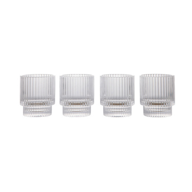 Logotrade kampanjprodukter bild: VINGA York tumbler glas, 4-pack